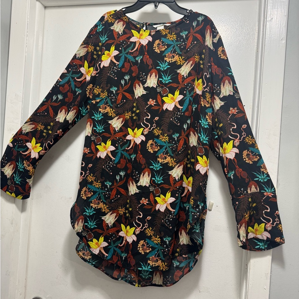 H&M Multicolor Floral Blouse